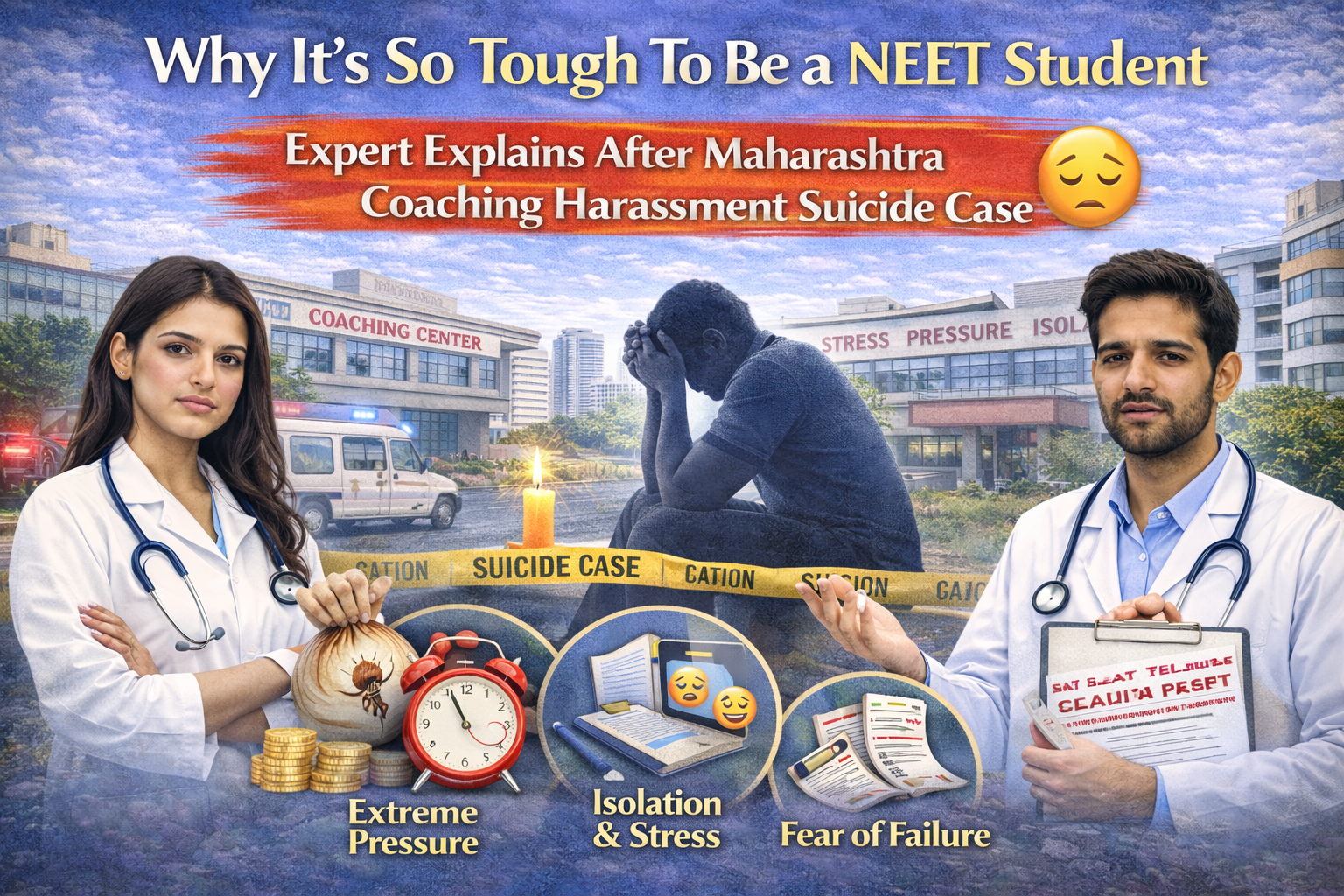 Why It’s So Tough To Be a Neet Student: Expert Explains After Maharashtra Coaching Harassment Suicide Case